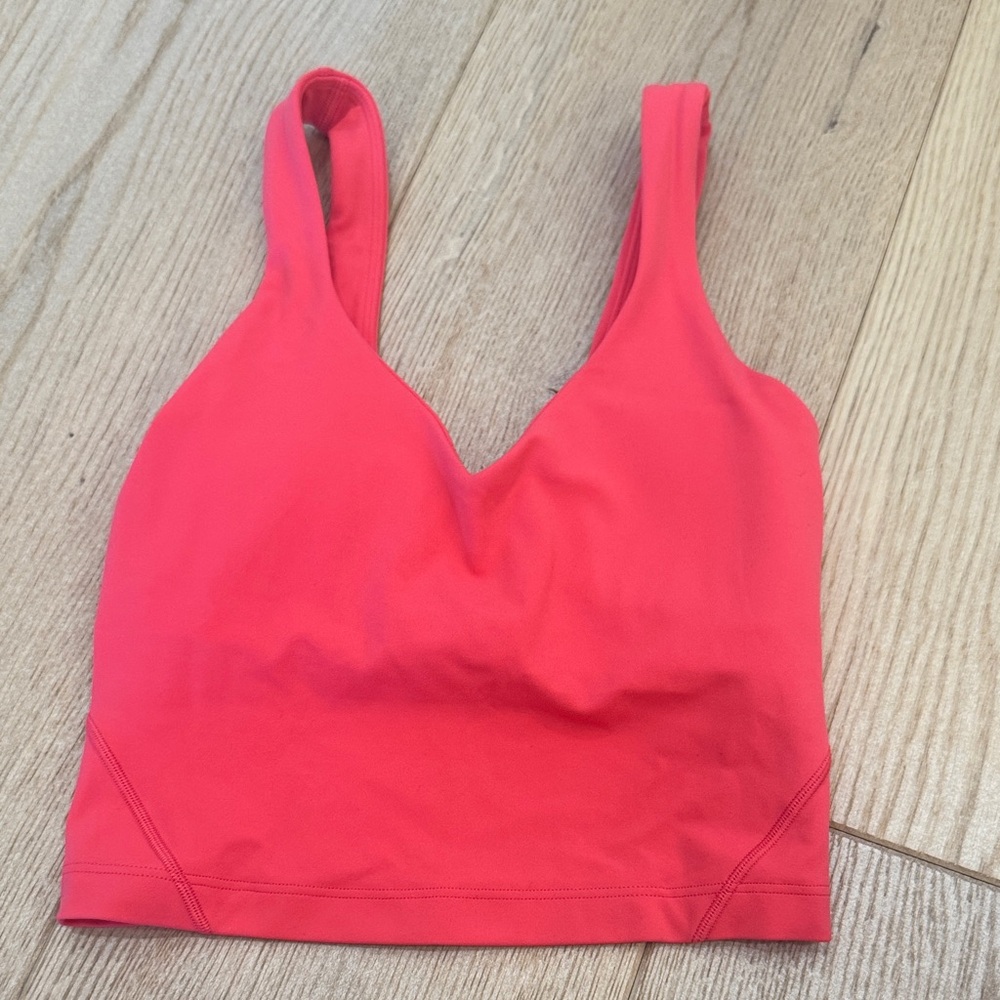 Lululemon Athletica Vibrant Red Sports Bra